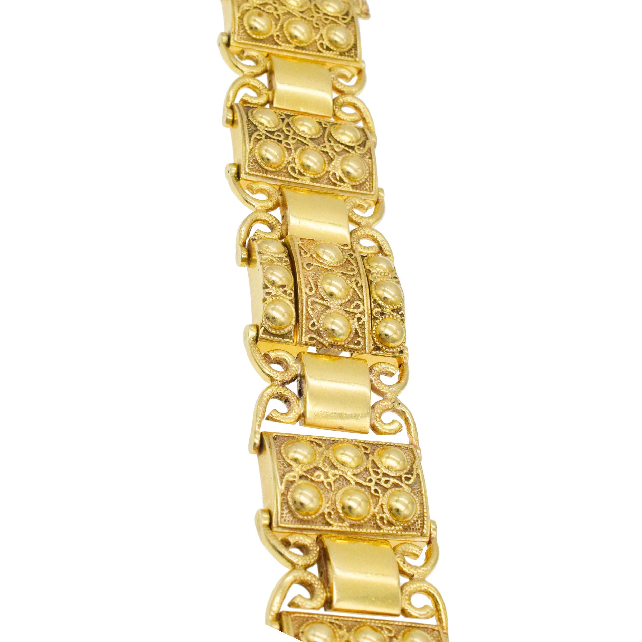 Artista Orologio con bracciale A Link in oro Ulysse Nardin in vendita