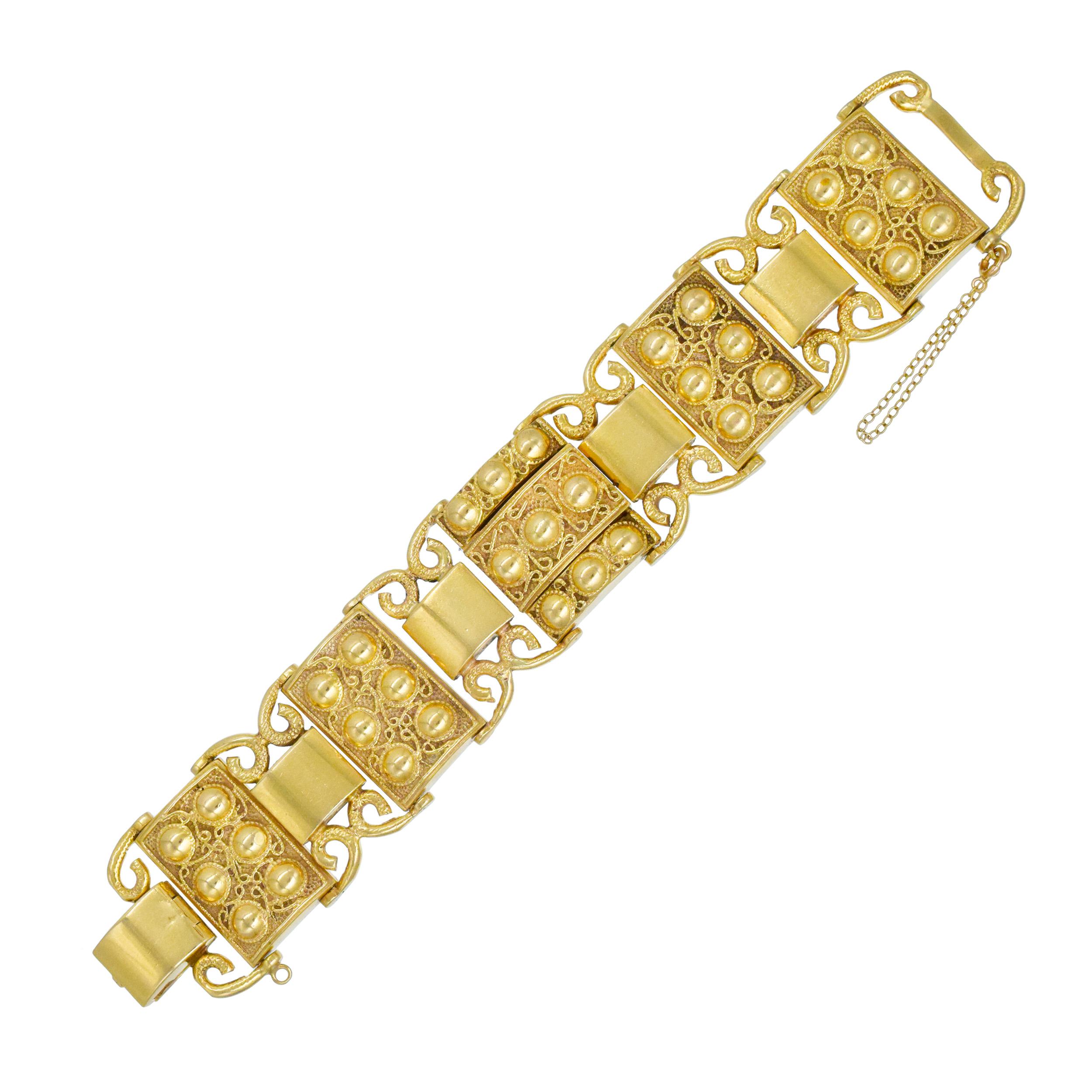 Orologio con bracciale A Link in oro Ulysse Nardin in vendita 3