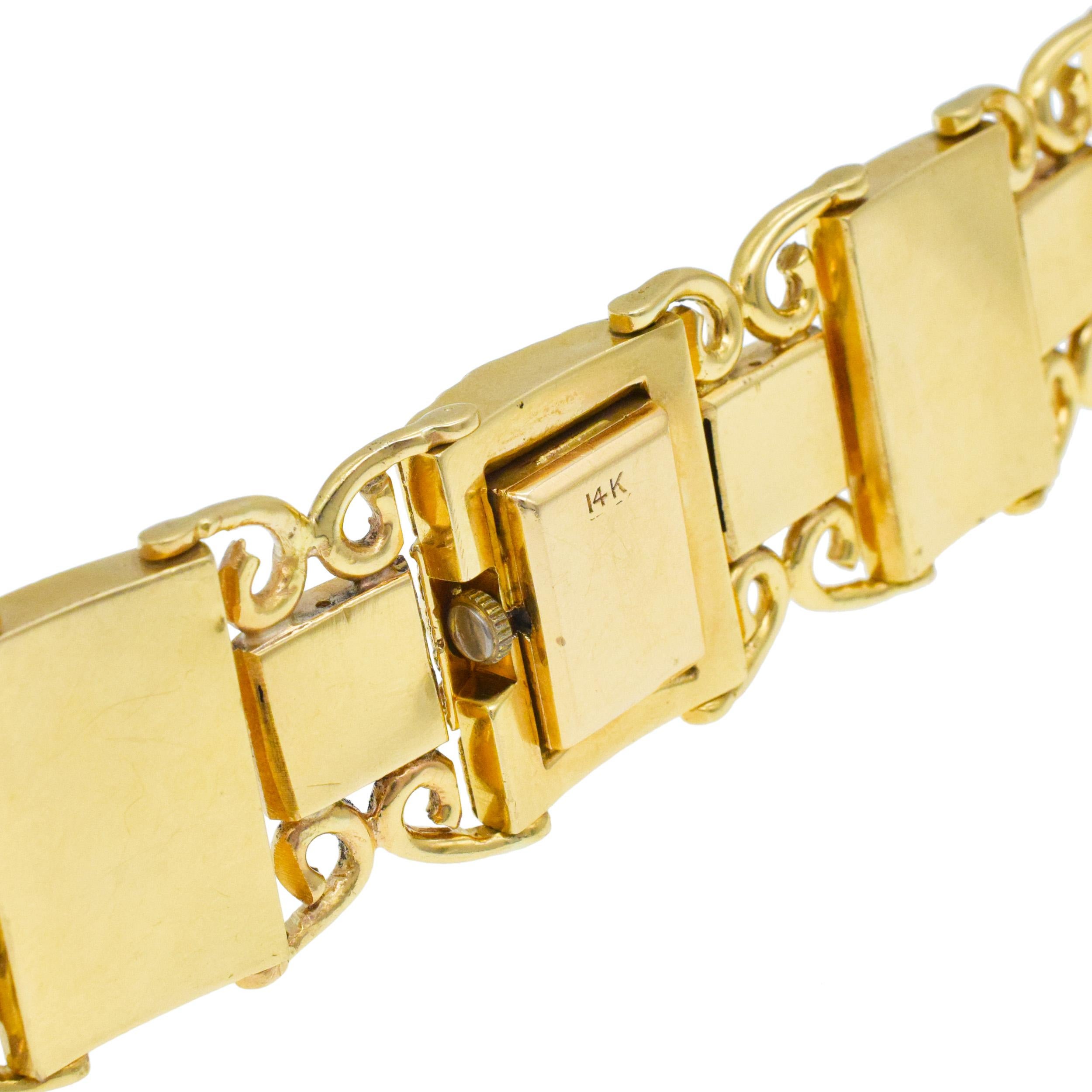 Orologio con bracciale A Link in oro Ulysse Nardin in vendita 4