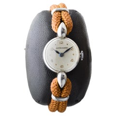 Ulysse Nardin Damen-Art-déco-Uhr im Vintage-Stil in neuem, auf Lager Zustand, 1940er Jahre