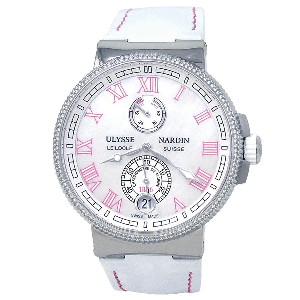 Ulysse Nardin Marine 1183-126B/470, Mother of Pearl Dial