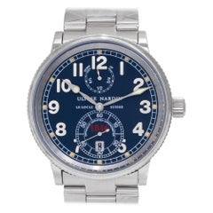 Ulysse Nardin Marine 263-22, blaues Zifferblatt, zertifiziert und mit Garantie