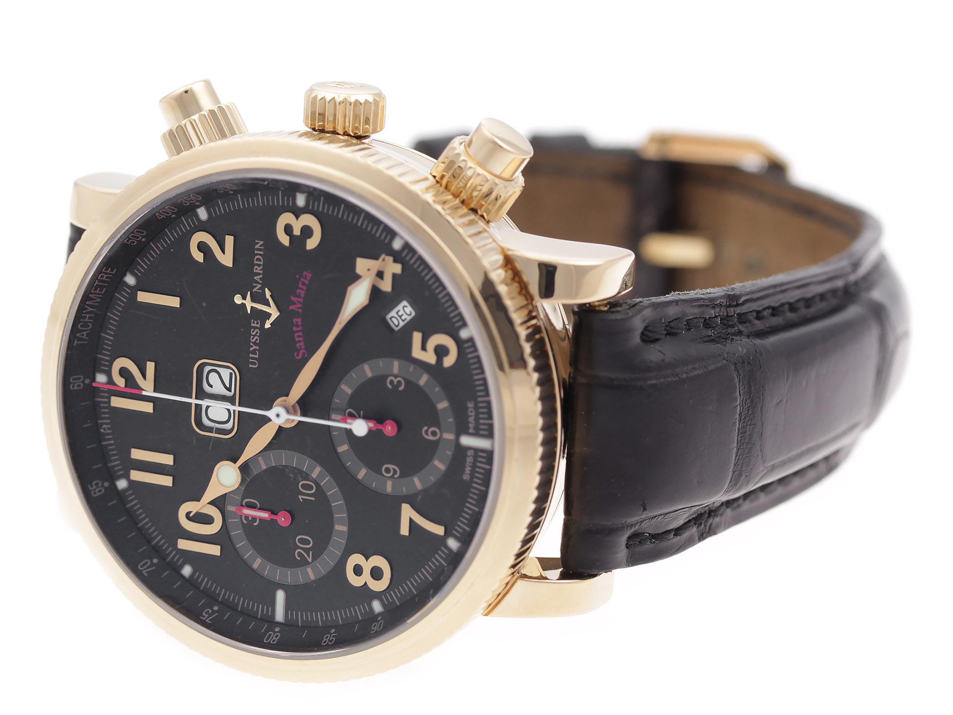 Ulysse Nardin Marine Chrono 516-22 In Good Condition For Sale In Willow Grove, PA