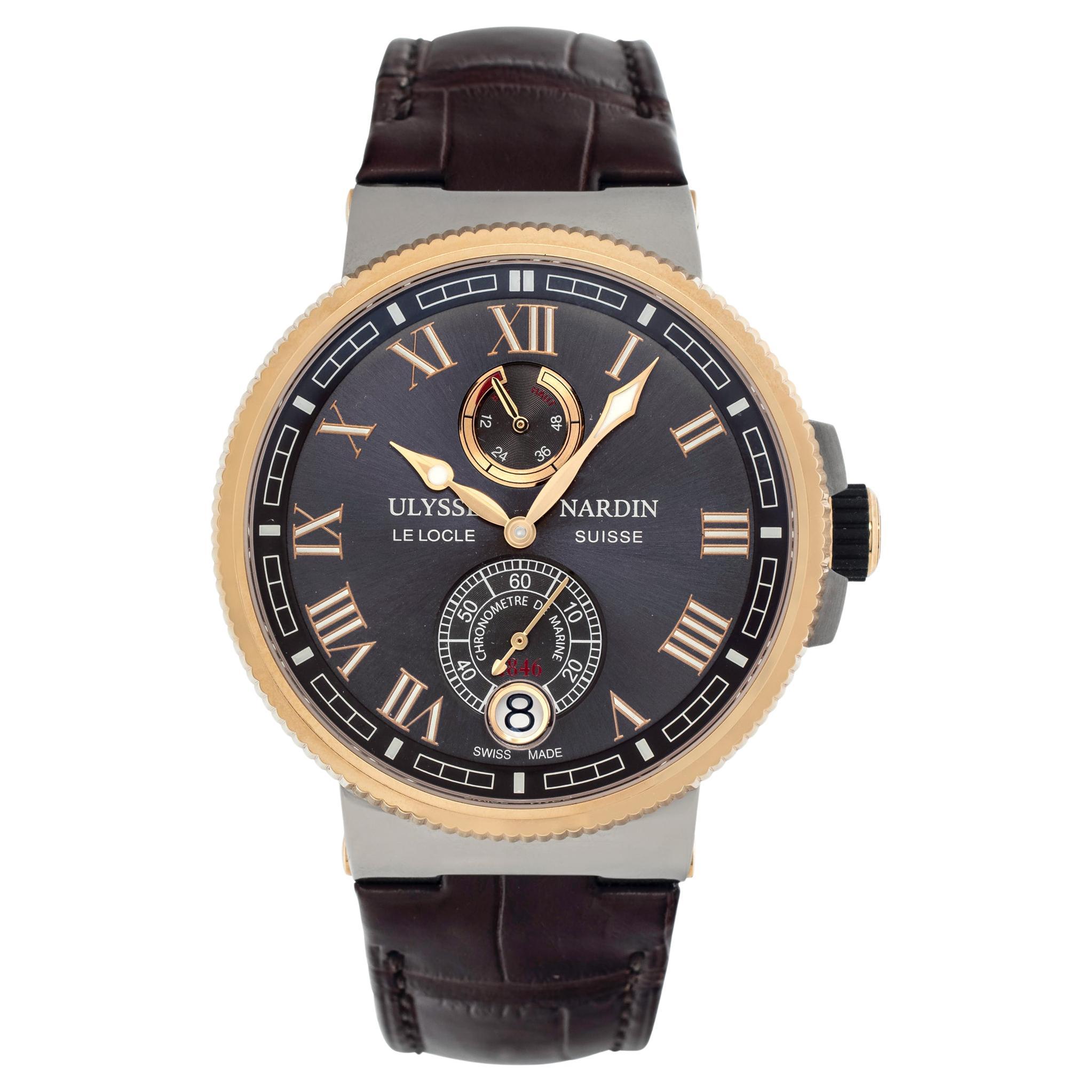 Ulysse Nardin Marine Chronometer 1185-126