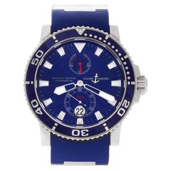 Used Ulysse Nardin Maxi Marine 260-32-3A, Blue Dial, Certified