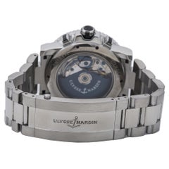 Ulysse Nardin Maxi Marine 8003-102 Chronograph Black Dial Men's Watch