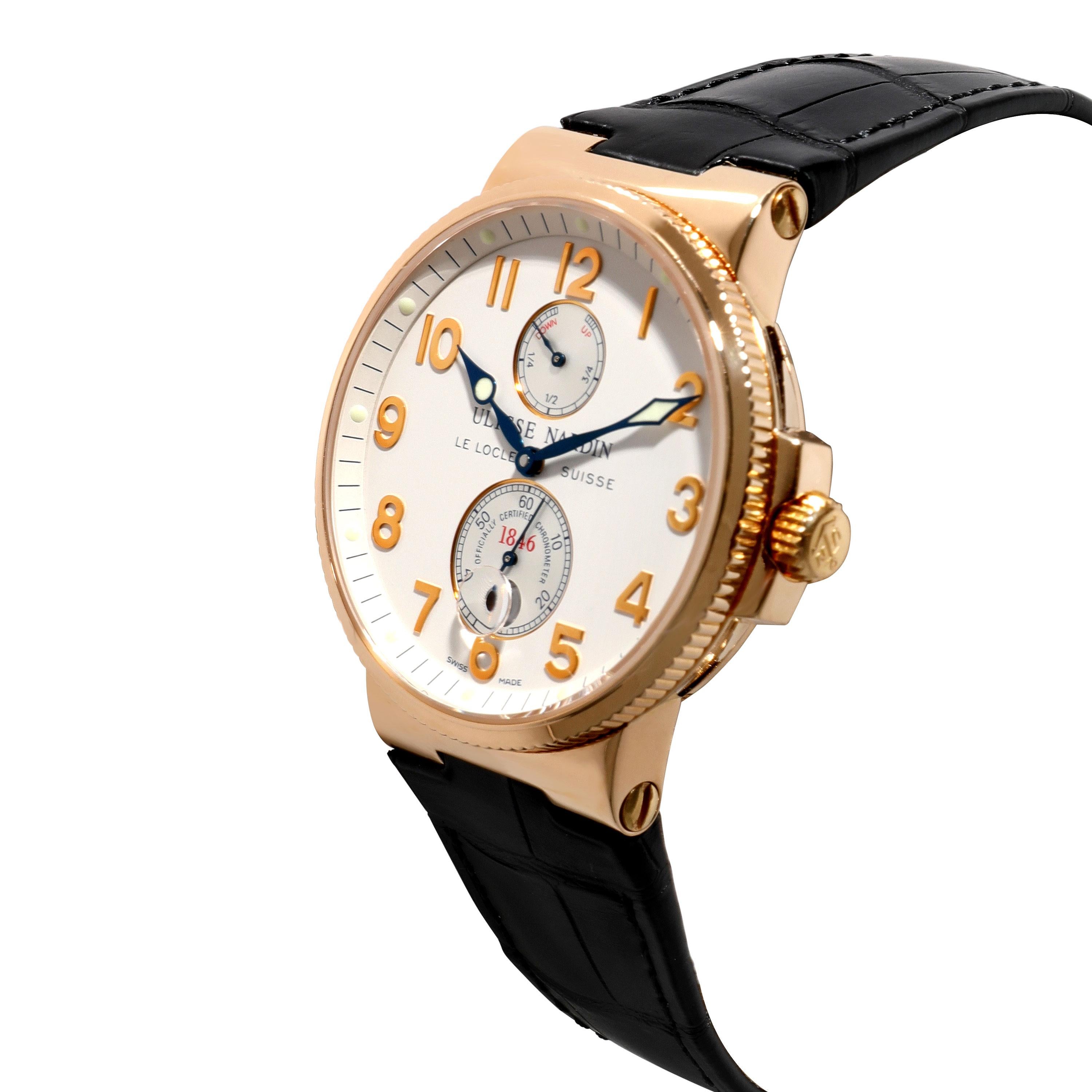 Ulysse Nardin Maxi Marine Chronometer 266 66 Men s Watch in 18kt