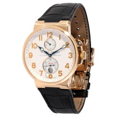 Ulysse Nardin: 18 Karat Gelbgold Herrenuhr Ulysse Nardin Maxi Marine Chronometer 266-66