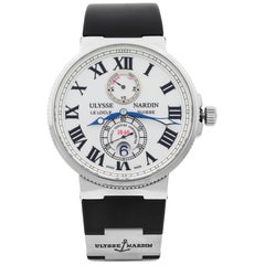 Ulysse Nardin Maxi Marine Chronometer White Dial Automatic Men Watch 263-67-3/40