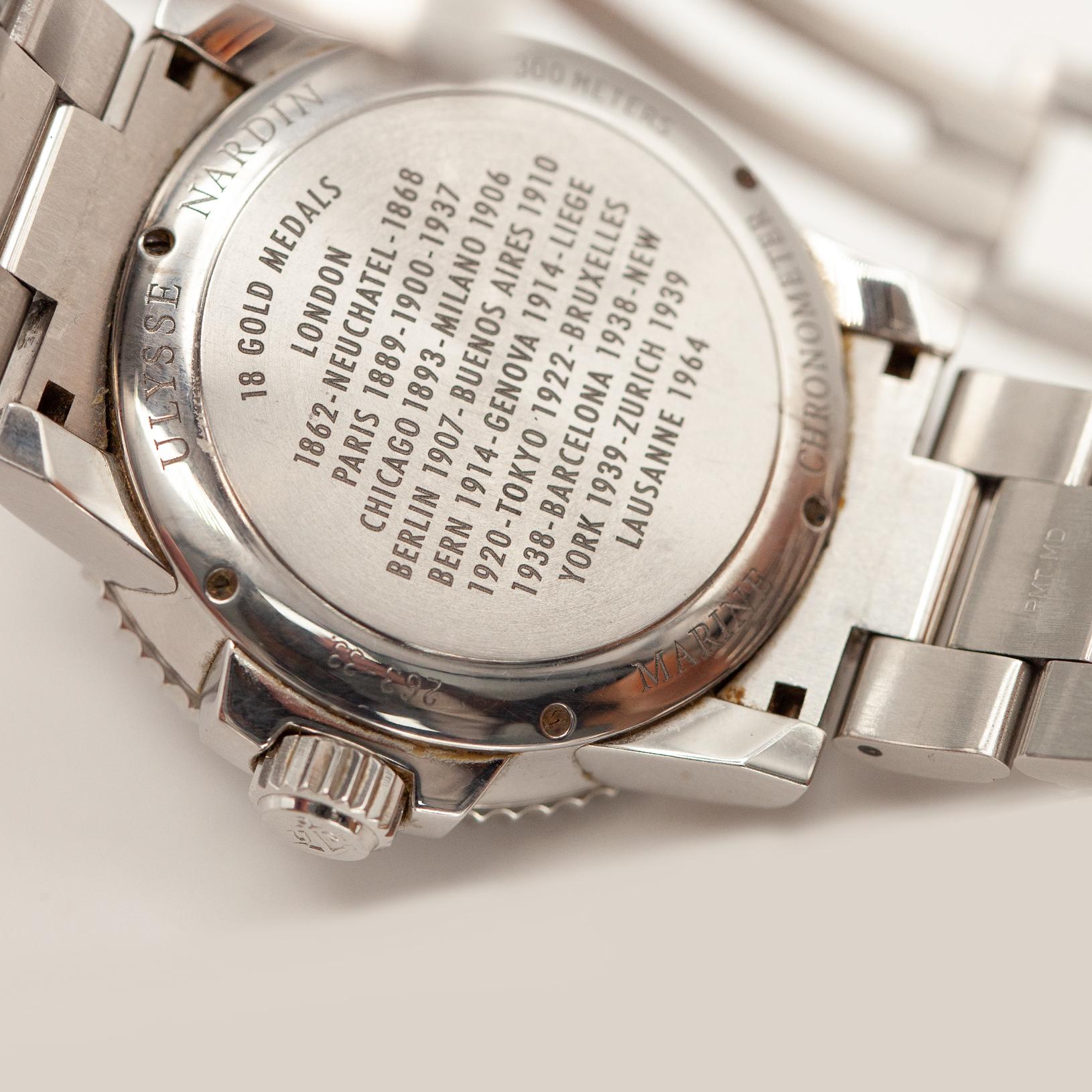 Ulysse Nardin Maxi Marine Diver 263-33 Cronometro Automatico da Uomo In condizioni ottime in vendita a New York, NY