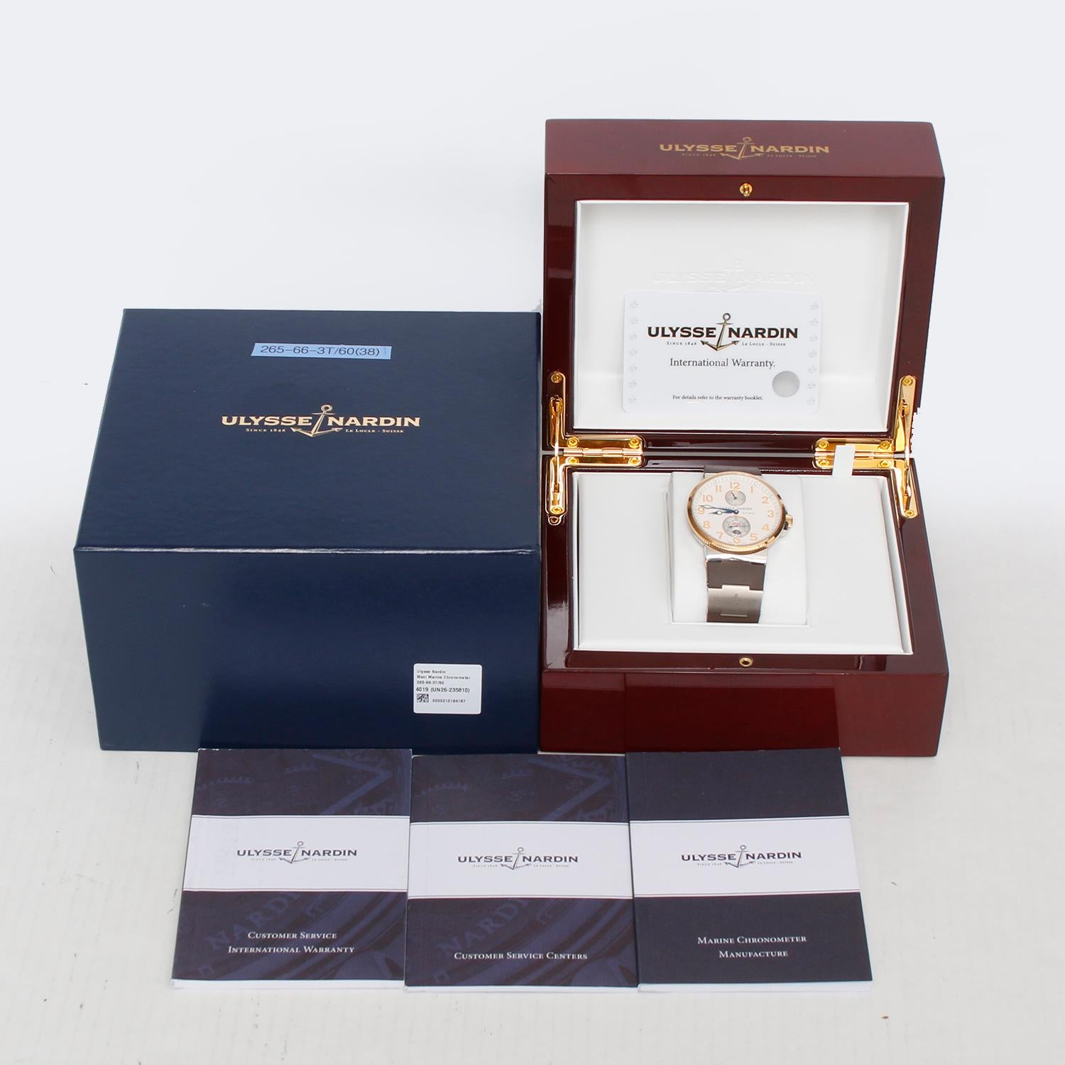 Ulysse Nardin Men's Maxi Marine Chronometer 265-66 1