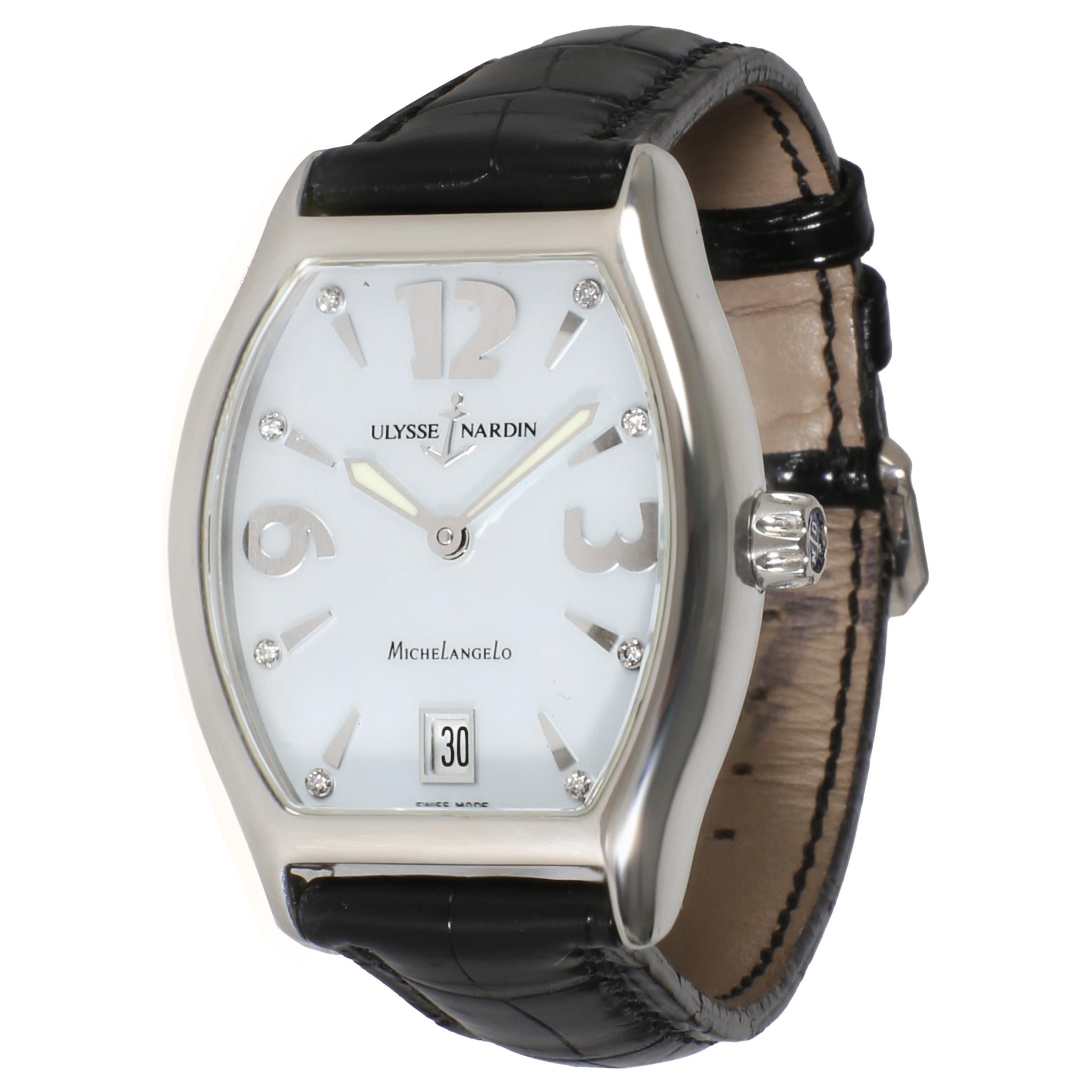 Reloj Ulysse Nardin Michelangelo 113-48 Unisex en  Acero inoxidable