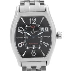 Ulysse Nardin Michelangelo Big Date Steel Black Dial Mens Watch 233-68-7/52