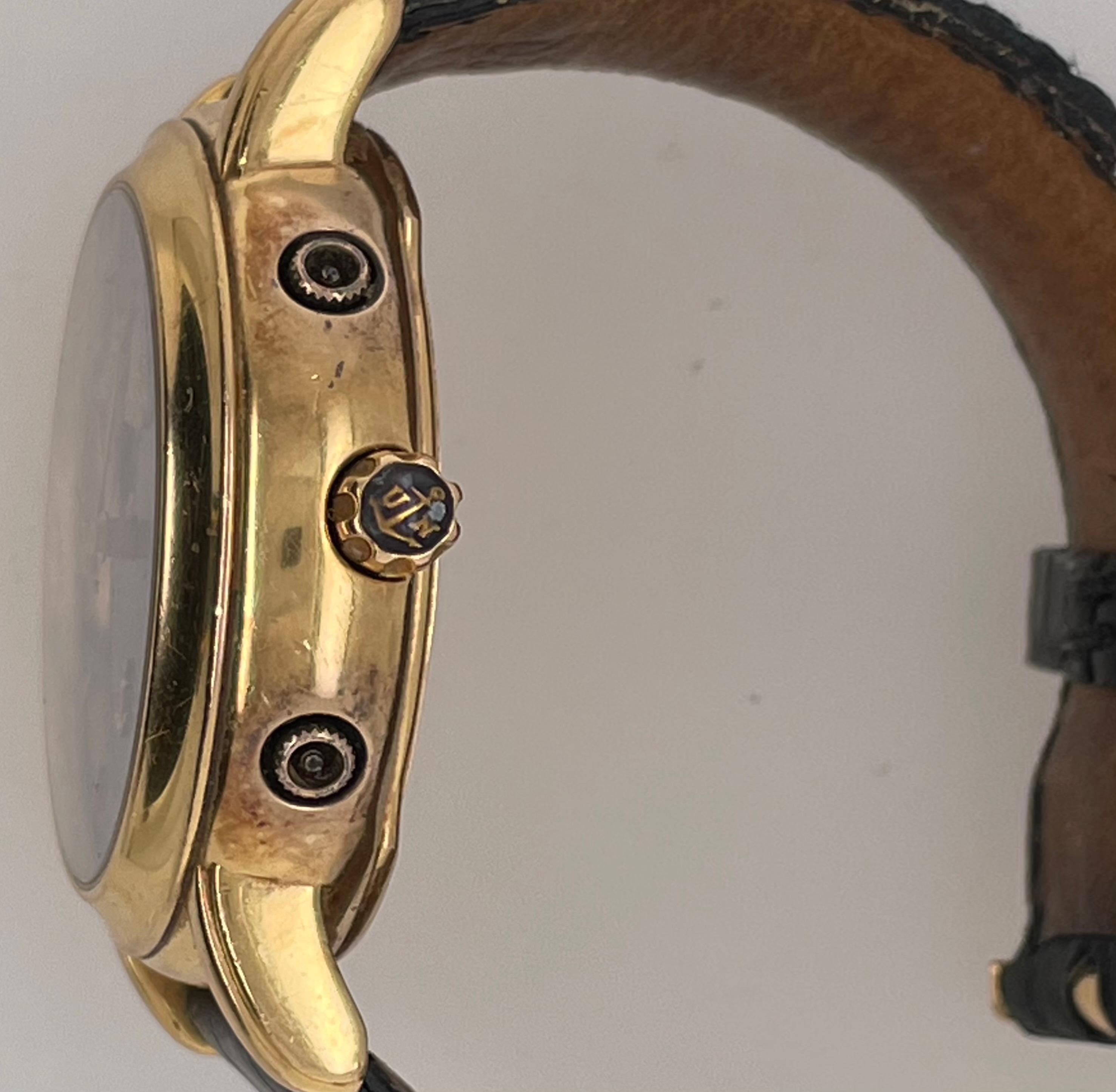 ULYSSE NARDIN San Marco Hour Striker 18K Gold For Sale 7
