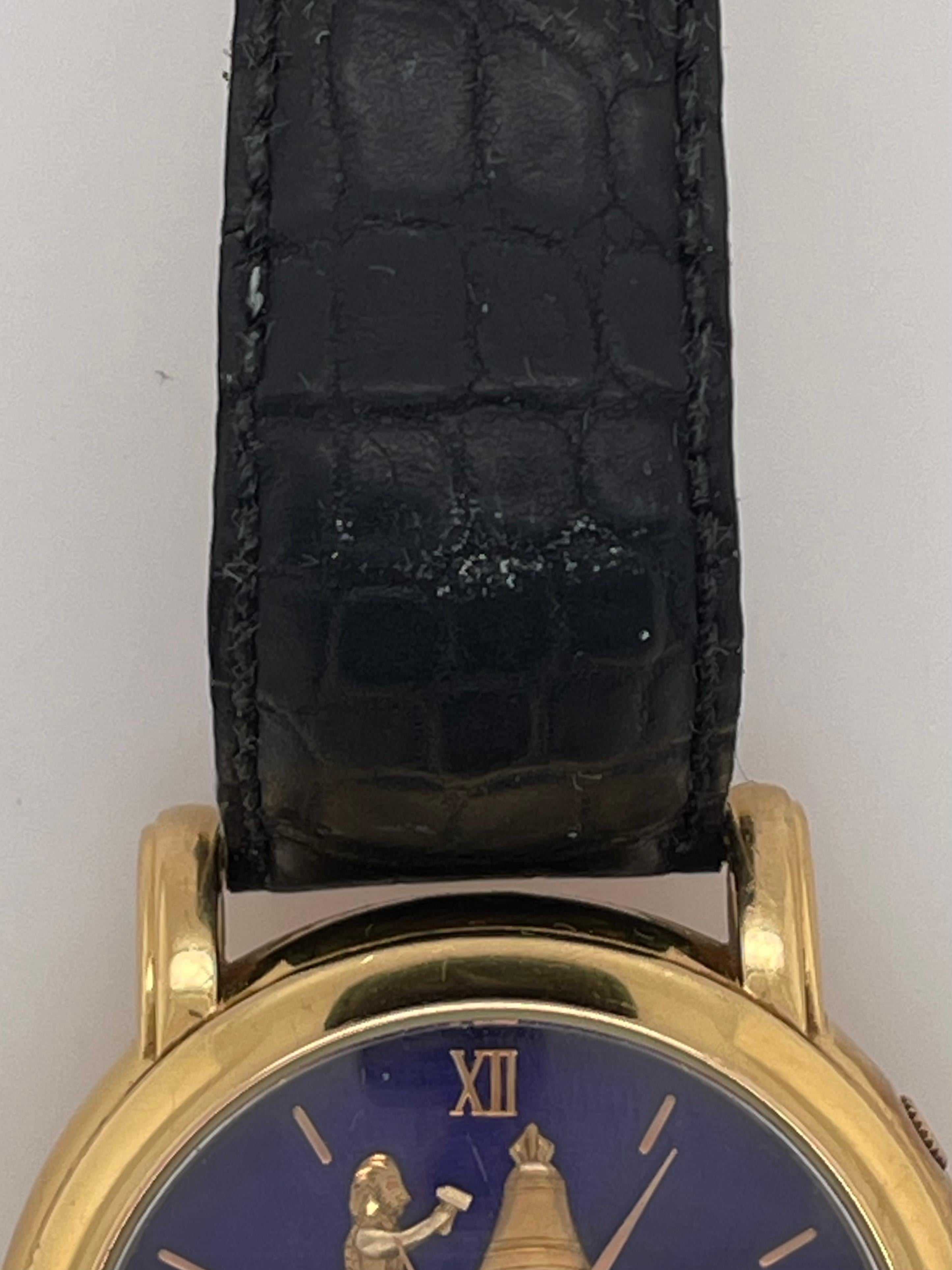 ULYSSE NARDIN San Marco Hour Striker 18K Gold For Sale 9