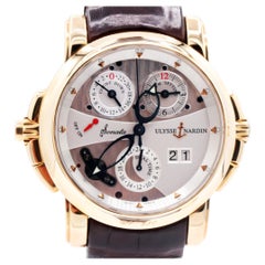 Ulysse Nardin Sonata Cathedral Dual time 42 mm 18k Yellow Gold Men's watch
