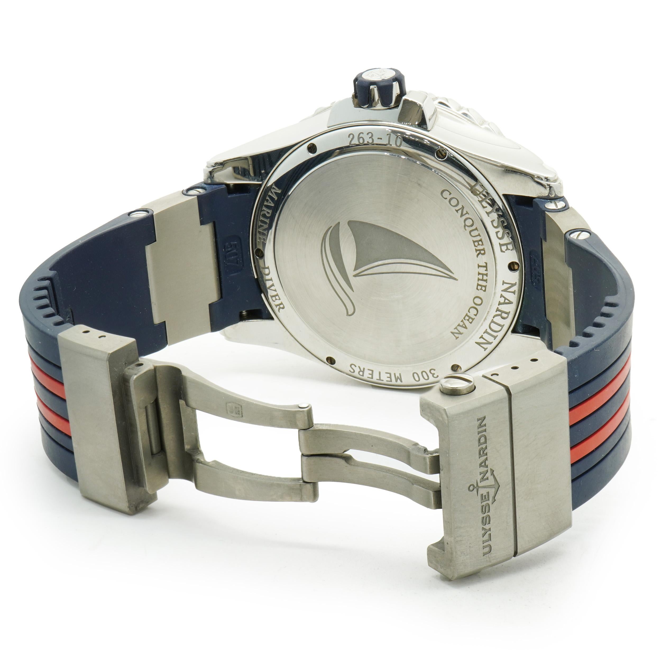 Men's Ulysse Nardin Stainless Steel Maxi Marine Diver
