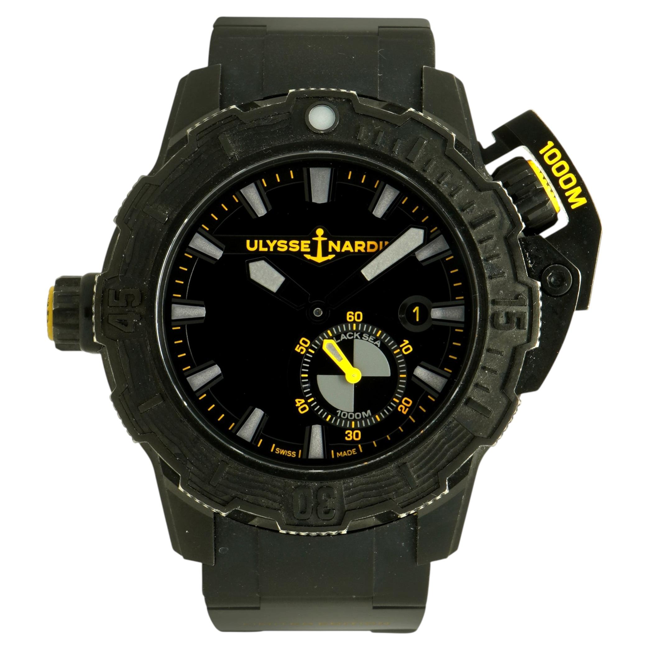 Pre-owned Ulysse Nardin Titanium Deep Dive Limited Edition 46mm In Multi