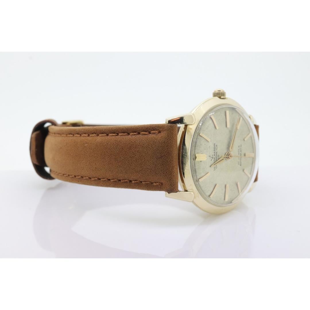 Uomo Orologio Ulysse Nardin. Oro giallo 14k Cronometro Manuale Svizzero Automatico Rotondo in vendita