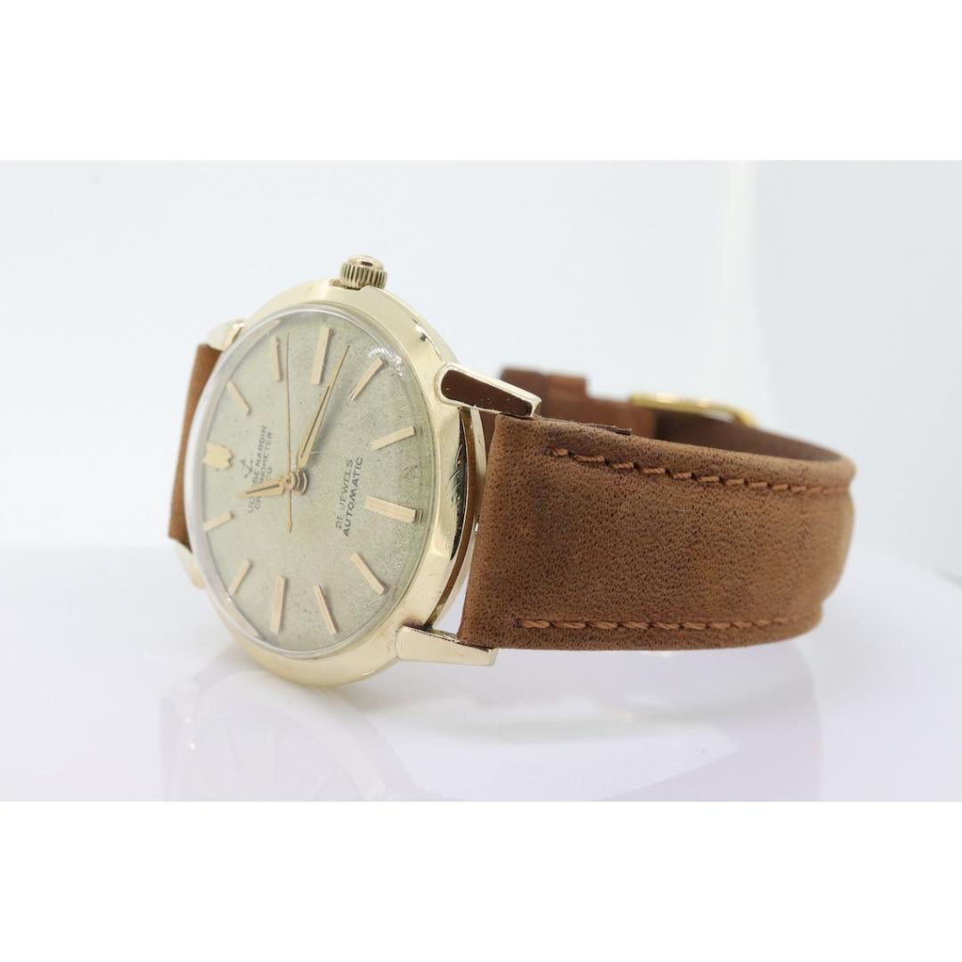 Orologio Ulysse Nardin. Oro giallo 14k Cronometro Manuale Svizzero Automatico Rotondo in vendita 1