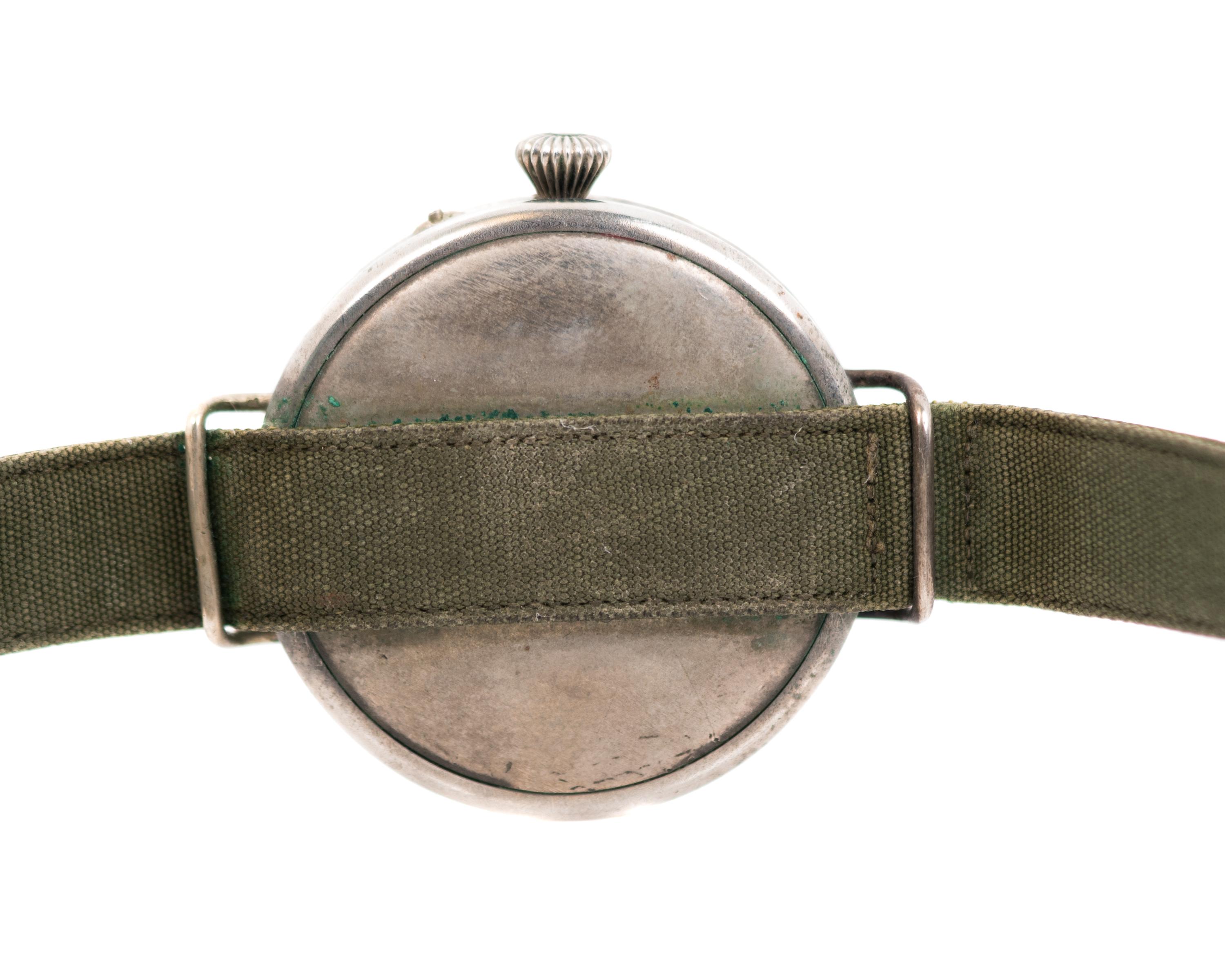 Men's Ulysse Nardin World War I Military Wristwatch, 1910s 