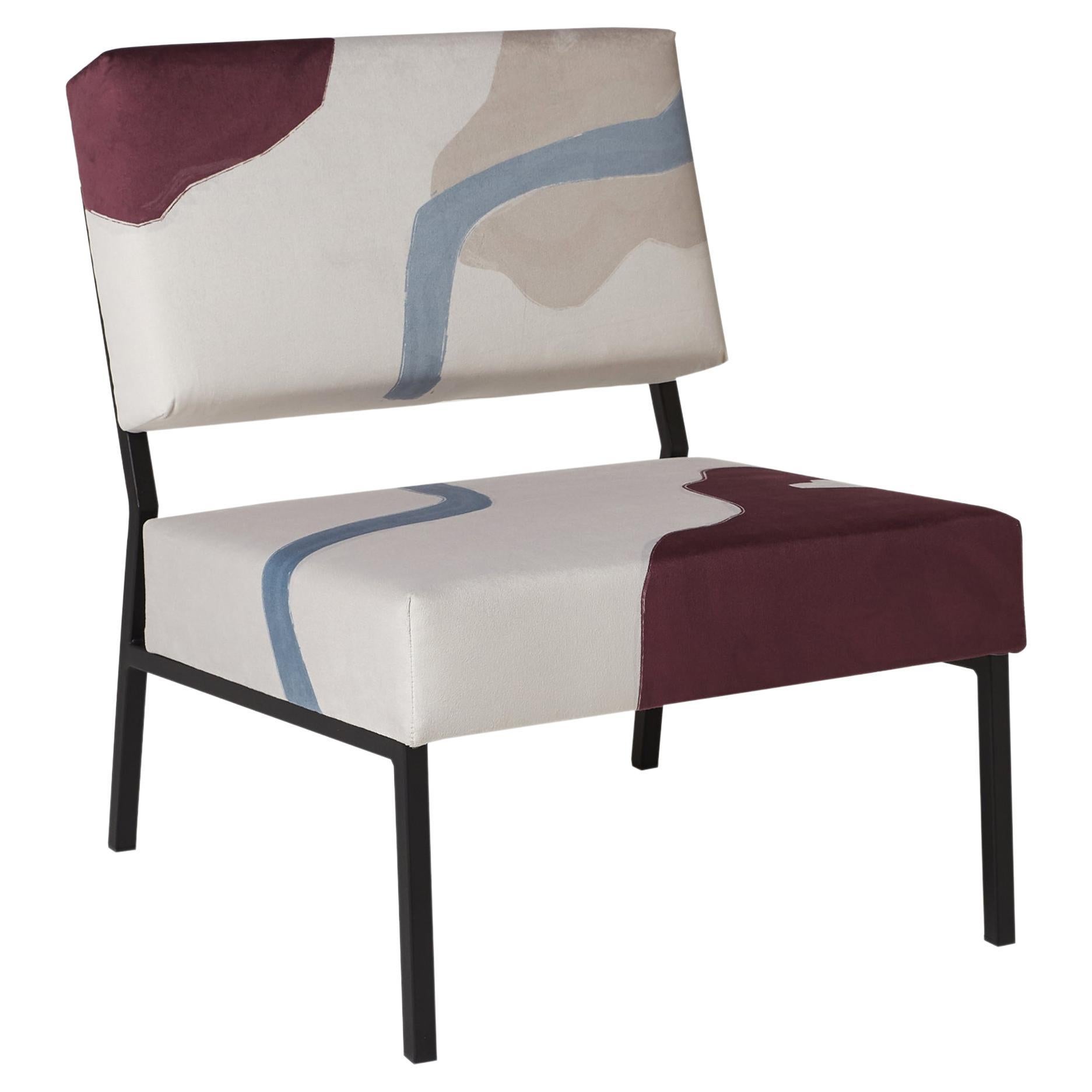 Ulysse Right O2 Armchair by Babel Brune
