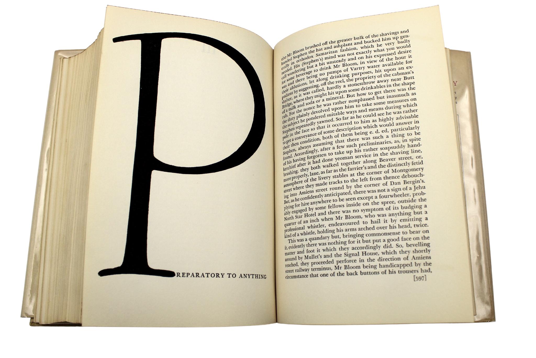 Ulysses de James Joyce, première édition américaine autorisée, 1934 en vente 8