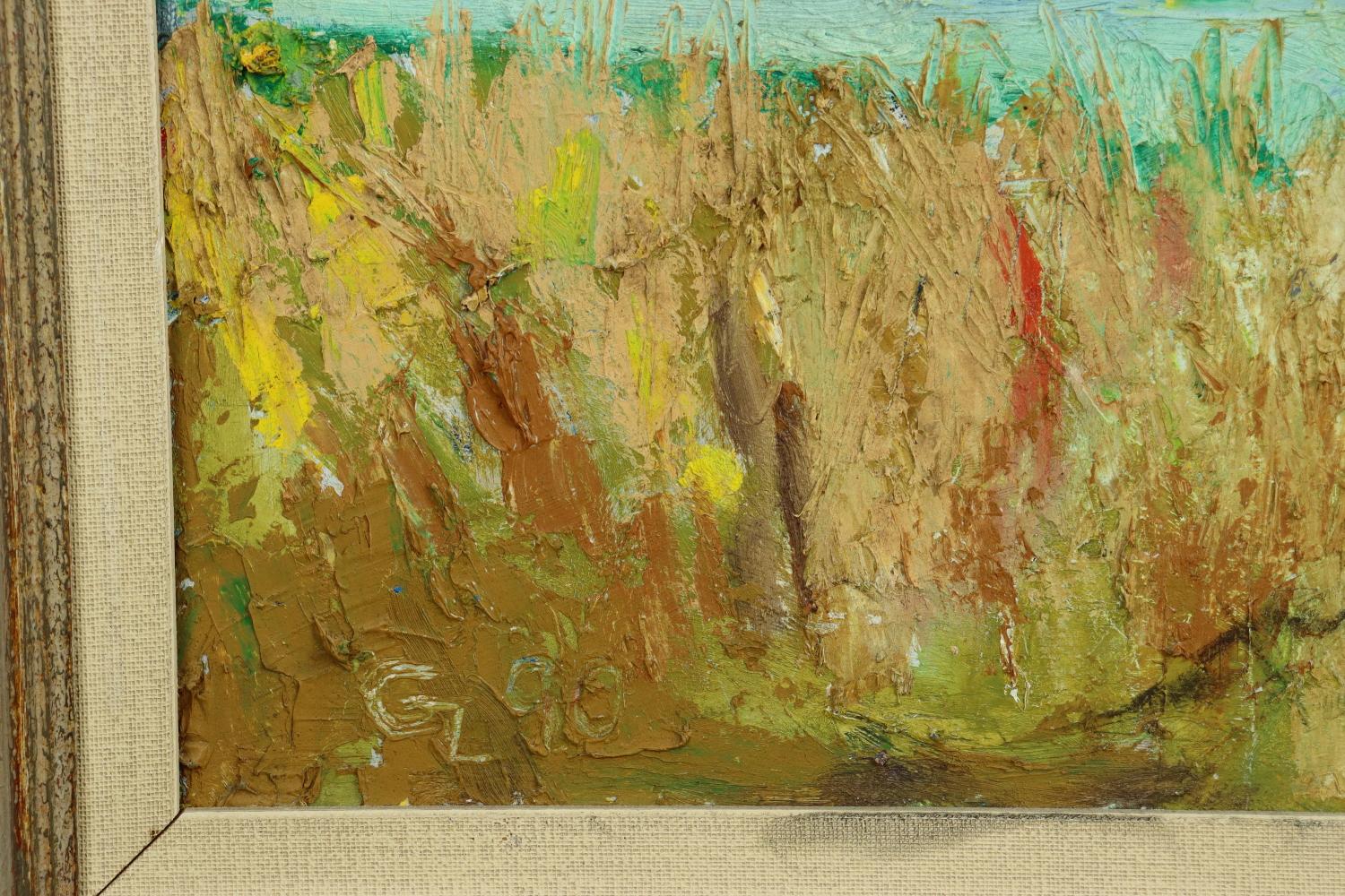 Ulysses Floyd Rible - A Morning in Spring - Mid Century Oil on Canvas Painting For Sale 4