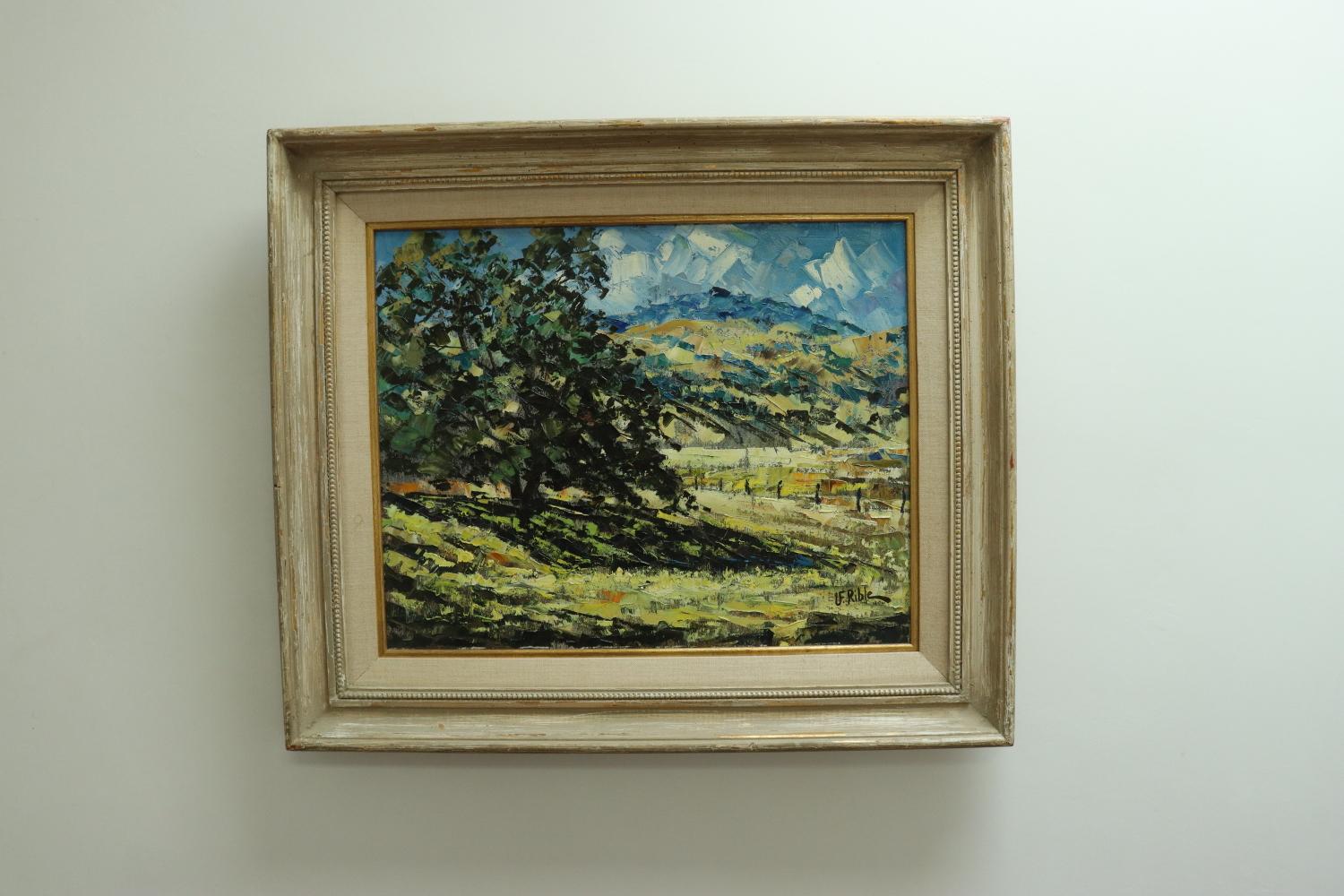 Artist: Ulysses Floyd Rible

Age: 1950 - Present

Medium: Oil on Canvas

TITLE: A Morning in Spring

SIGHT DIMENSIONS: 24