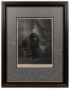 "Ulysses S. Grant" Portrait, Engraved by J.C. Buttre, after Anderson, 1885