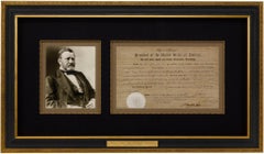 Nomina presidenziale firmata da Ulysses S. Grant, datata 25 marzo 1873