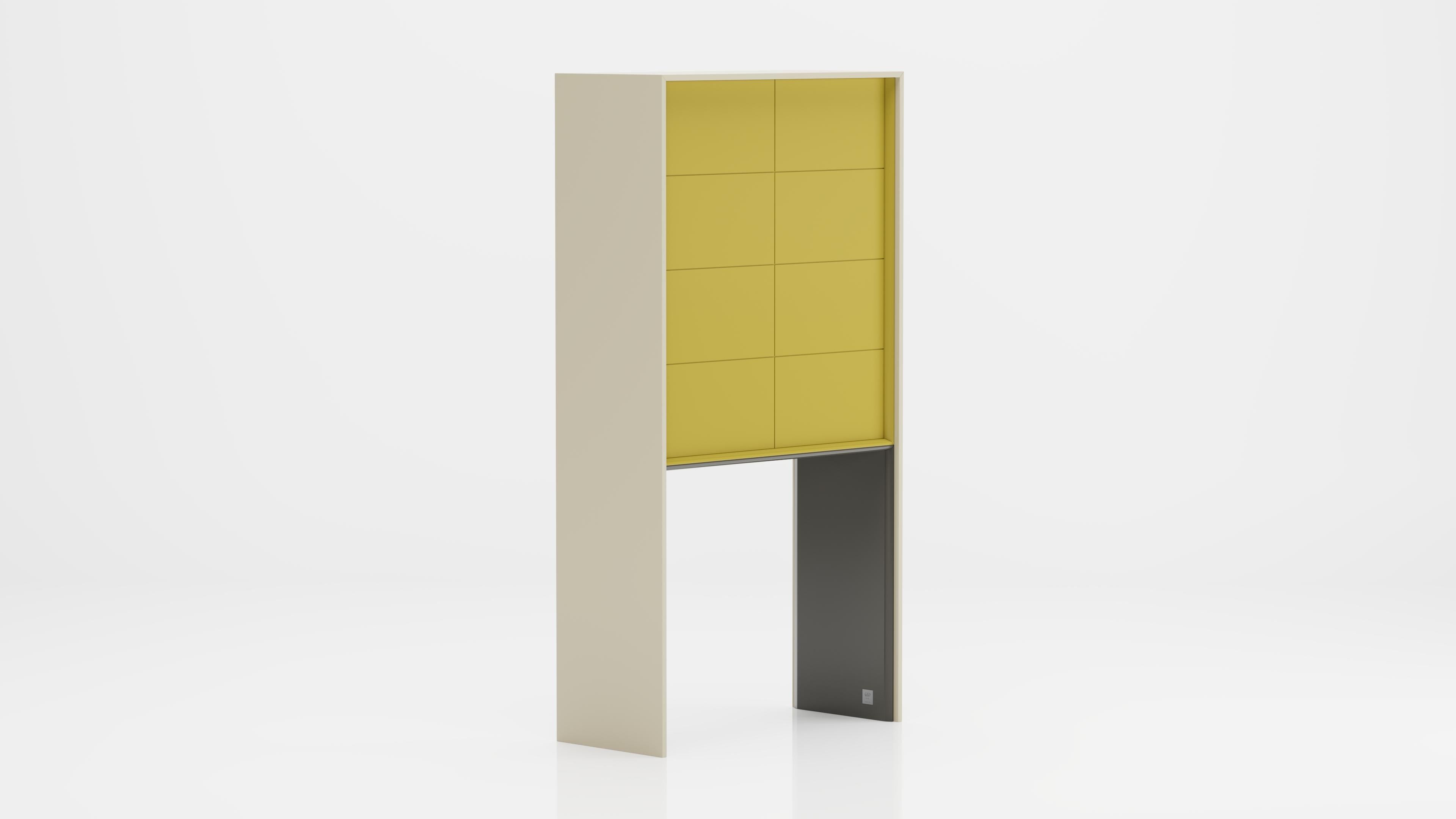 Turkish Uma Cabinet (Mustard) For Sale