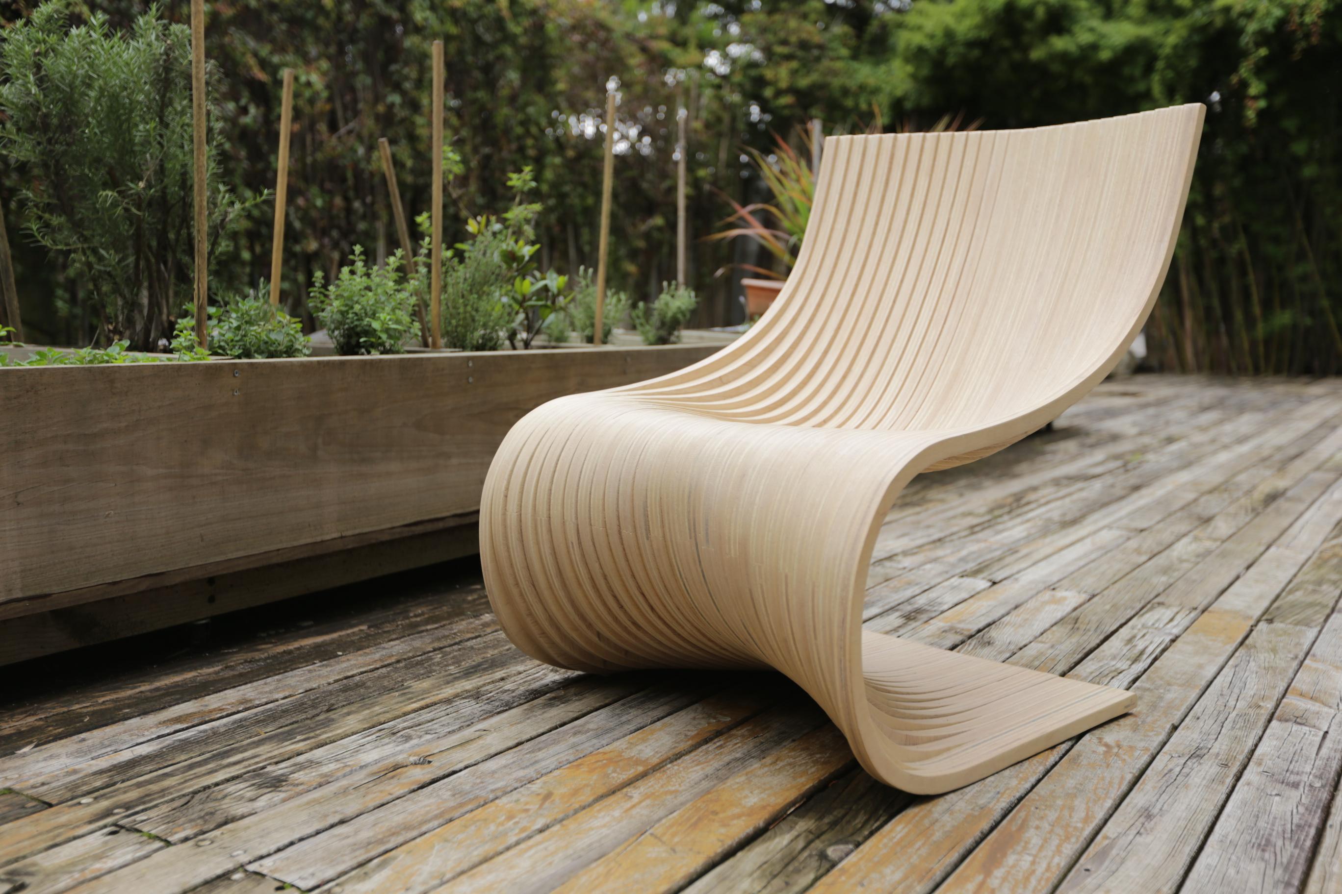 Guatemalan Uma Chair by Piegatto, a Sculptural Contemporary Chair For Sale