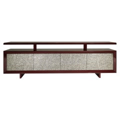 Luma Contemporary and Customizable Sideboard in Metal Textured by Luísa Peixoto