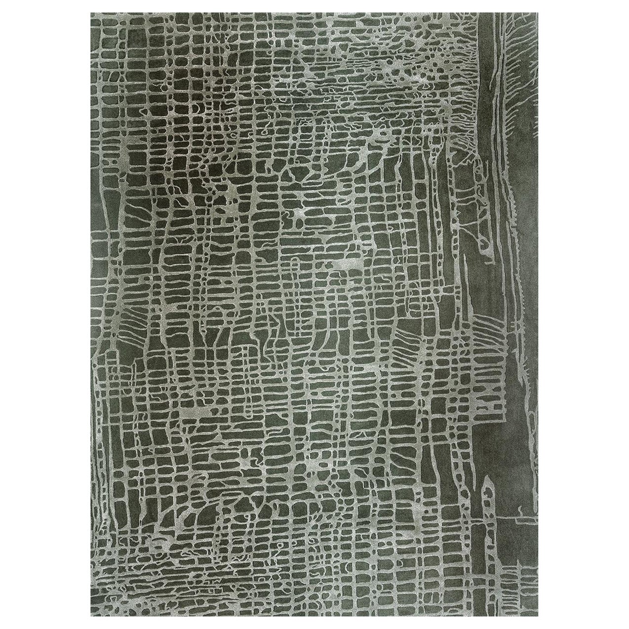 Tappeto Uma Green di Volver Studio