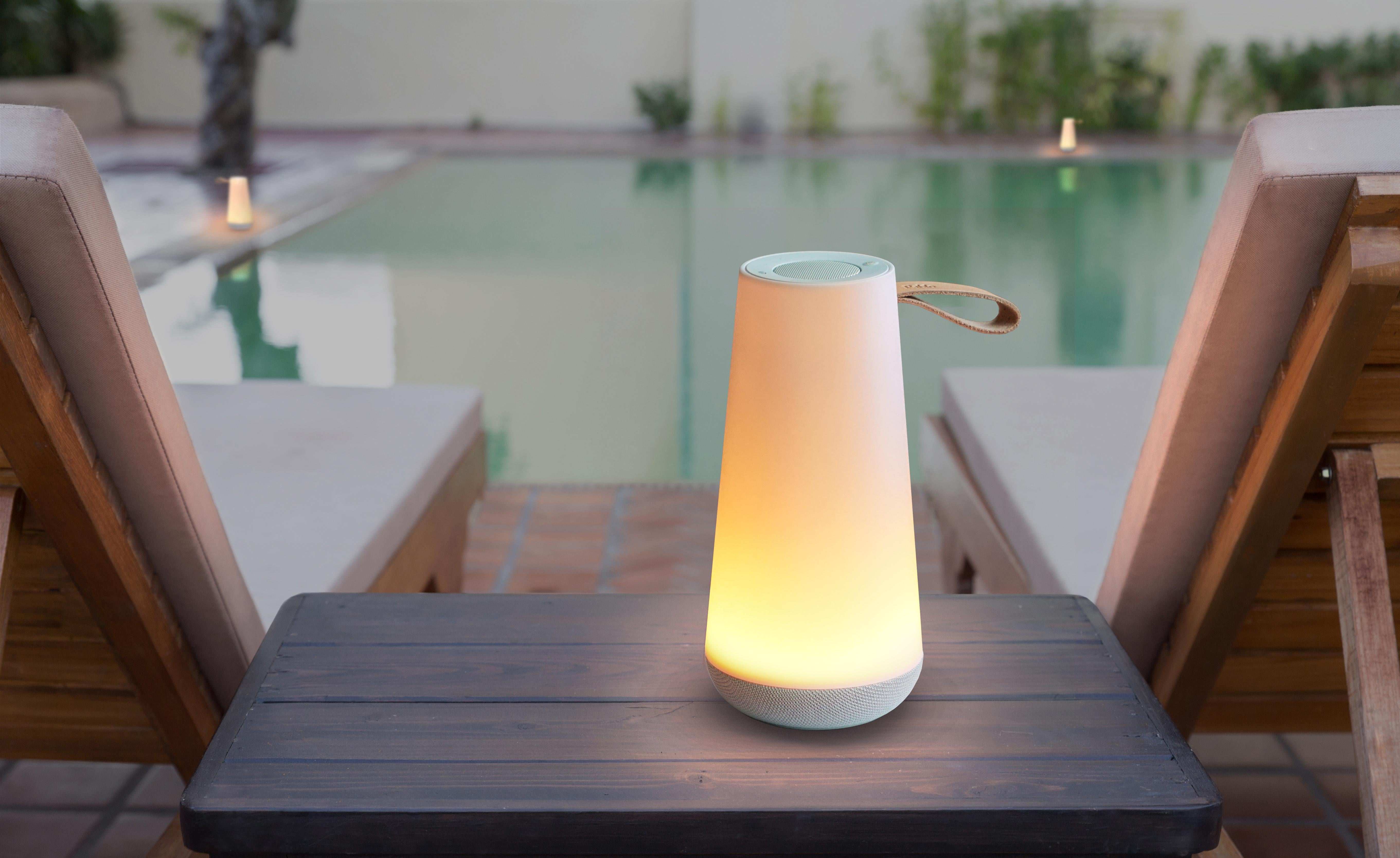 Lanterne Uma Mini Sound blanche par Pablo Designs en vente 1