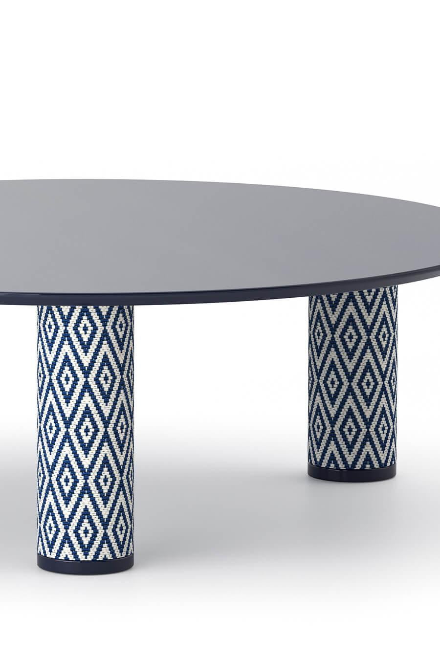Post-Modern Uma Round 90 Coffee Table by Purho For Sale