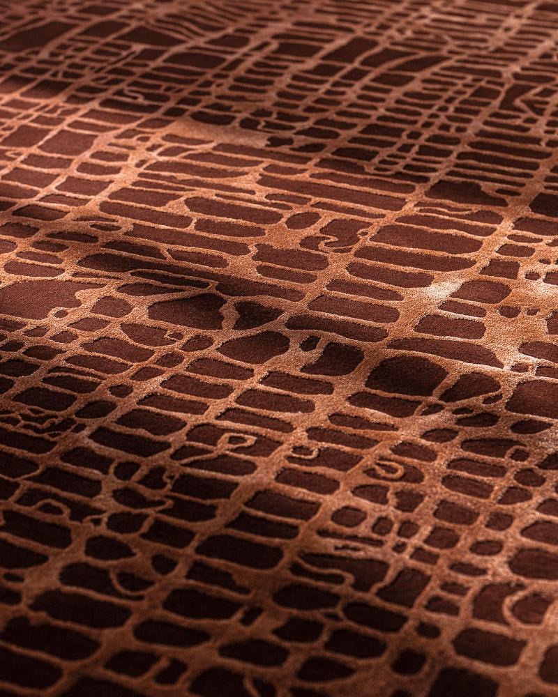 Uma Terracotta Rug by Volver Studios For Sale 8