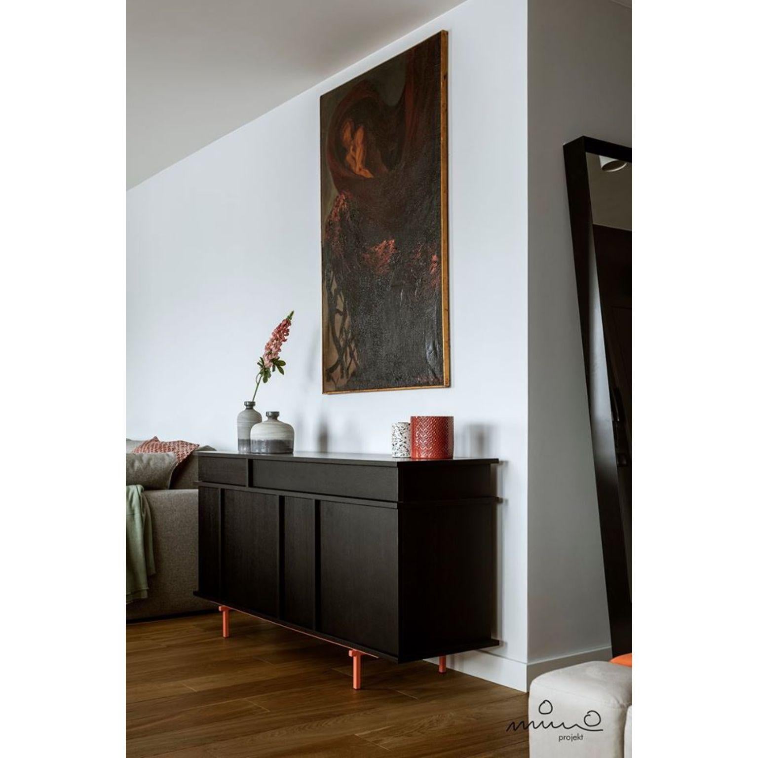 Autre UMAMI U1 meuble de rangement en chêne noir par Phormy en vente