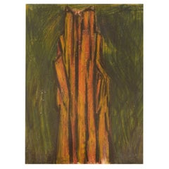 Umar Tell, Suède, techniques mixtes sur papier, années 1960/70