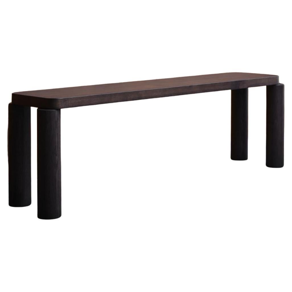 Umber Offset Bench by Resident