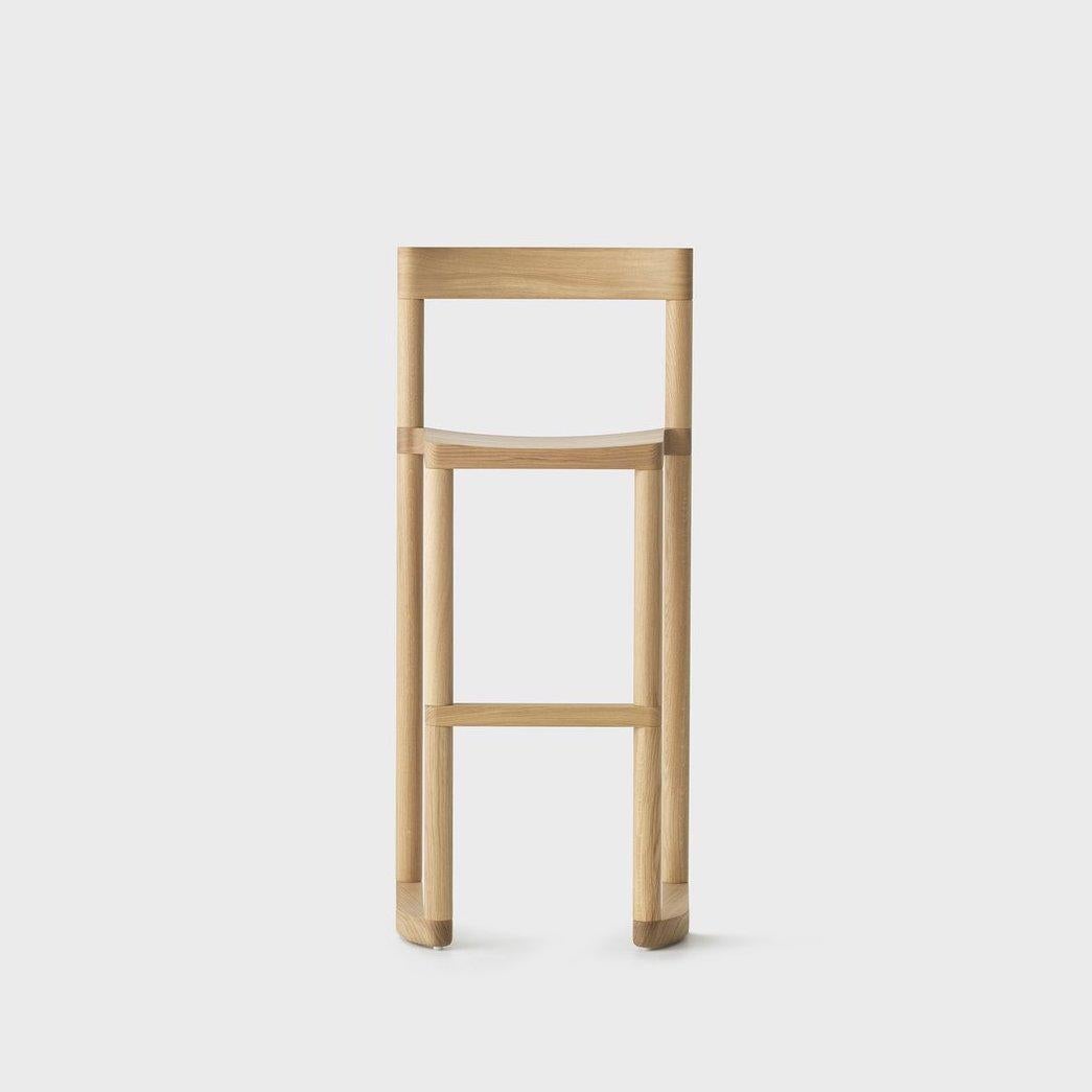 Umber-Pfeiler-Barhocker von Resident (Postmoderne) im Angebot