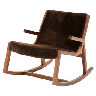 Vintage Modern Industrial Iron Rocker For Sale at 1stDibs | industrial ...