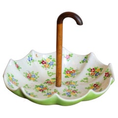 Umbertide Hand-Painted Ceramic Umbrella Dish
