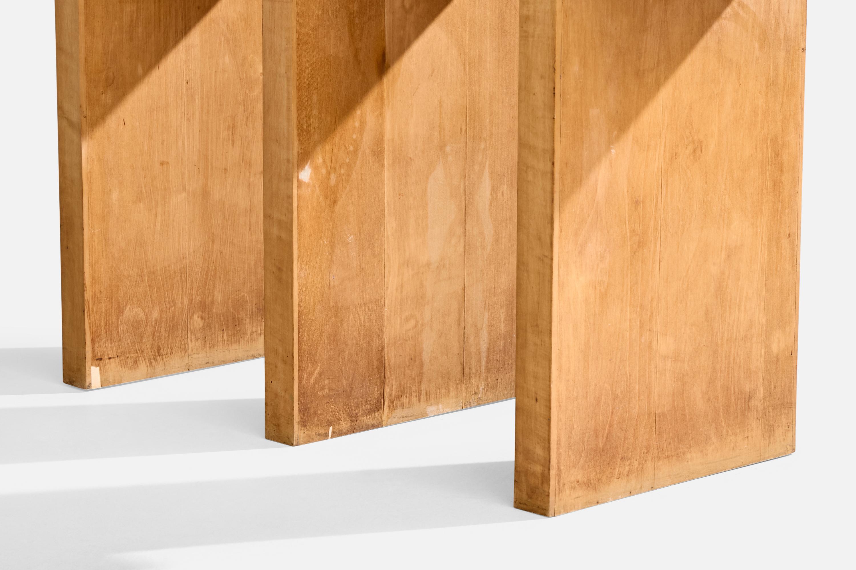 Umberto Brichetto, Console Table, Maple, Italy, 1930s For Sale 4