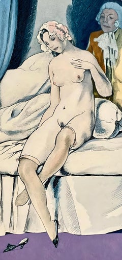 Brunelleschi, Composition, La Leçon d'amour dans un parc (after)