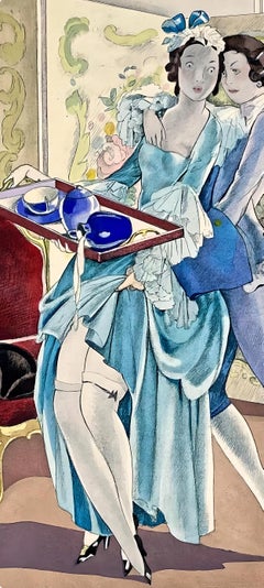 Brunelleschi, Komposition, La Leçon d'amour dans un parc (nach)