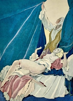 Brunelleschi, Composition, La Leçon d'amour dans un parc (after)