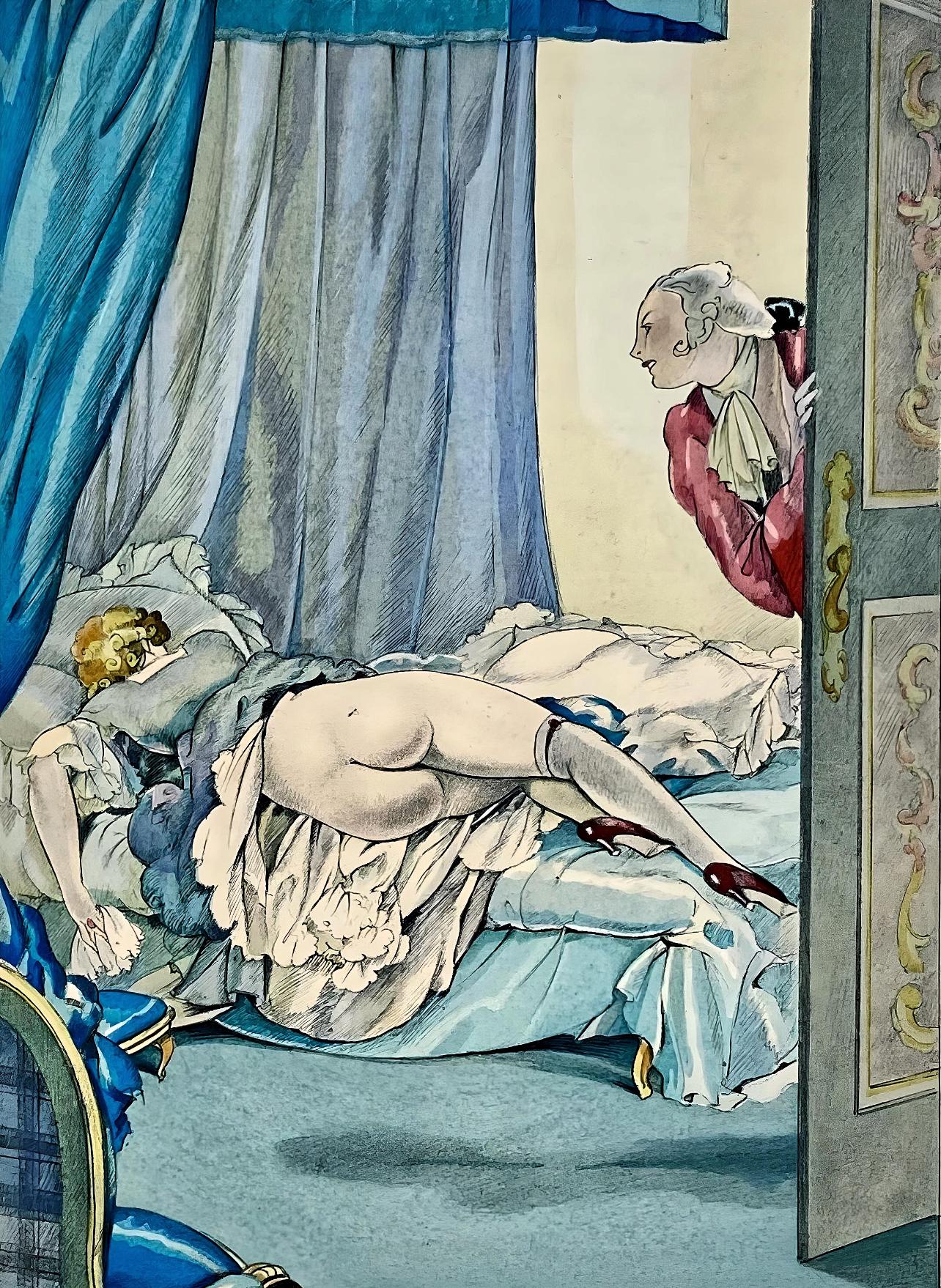 Brunelleschi, Composizione, La Leçon d'amour dans un parc (dopo)