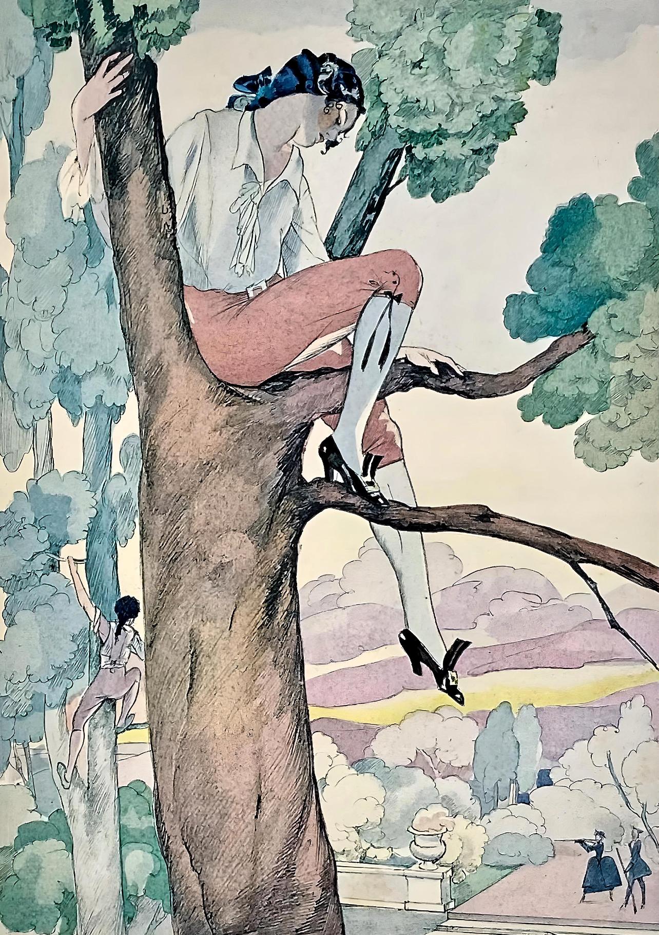Brunelleschi, Composición, La Leçon d'amour dans un parc (después)